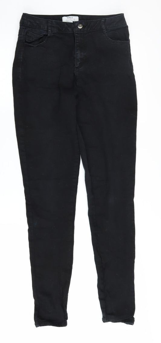 Dorothy Perkins Women's Black Skinny Jeans Size 12 Tall