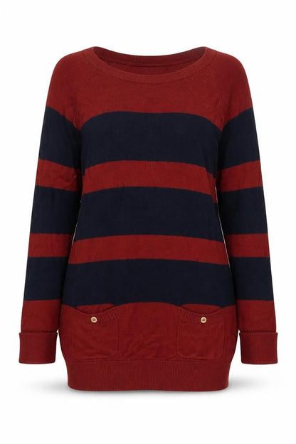 Womens UK Size 12 Warehouse Multicoloured Pullover Jumper