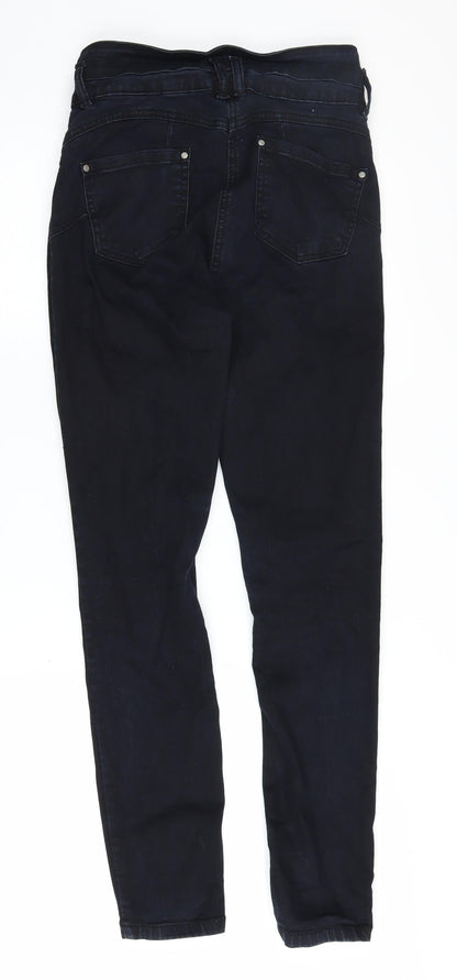 Womens UK Size 12 Boohoo Slim Fit Skinny Black Jeans