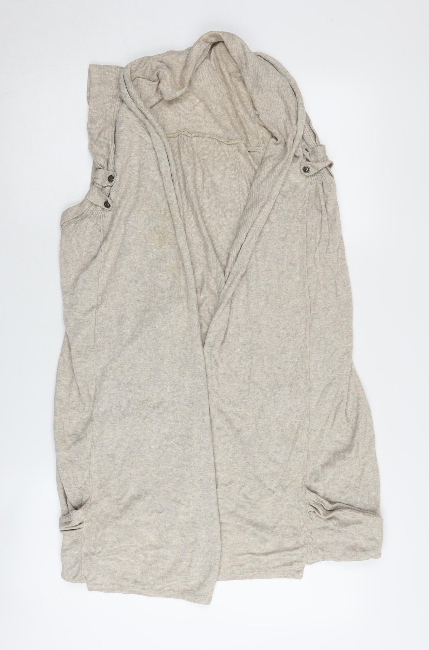 Womens UK Size 14 River Island Beige Vest Jumper