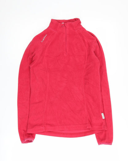 Quechua Women's Red M Fleece Pullover Sweatshirt
