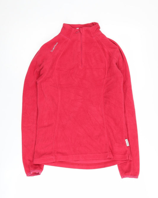 Quechua Women's Red M Fleece Pullover Sweatshirt