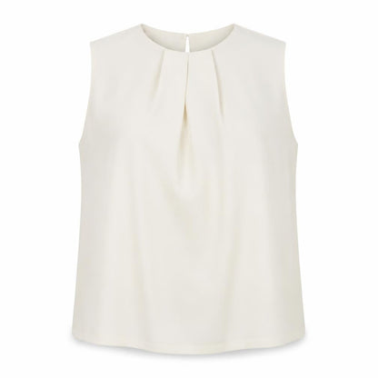 Womens UK Size 16 Warehouse Ivory Basic Blouse