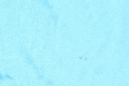 Reflect Collection Women's Blue Cotton Scoop Neck T-Shirt