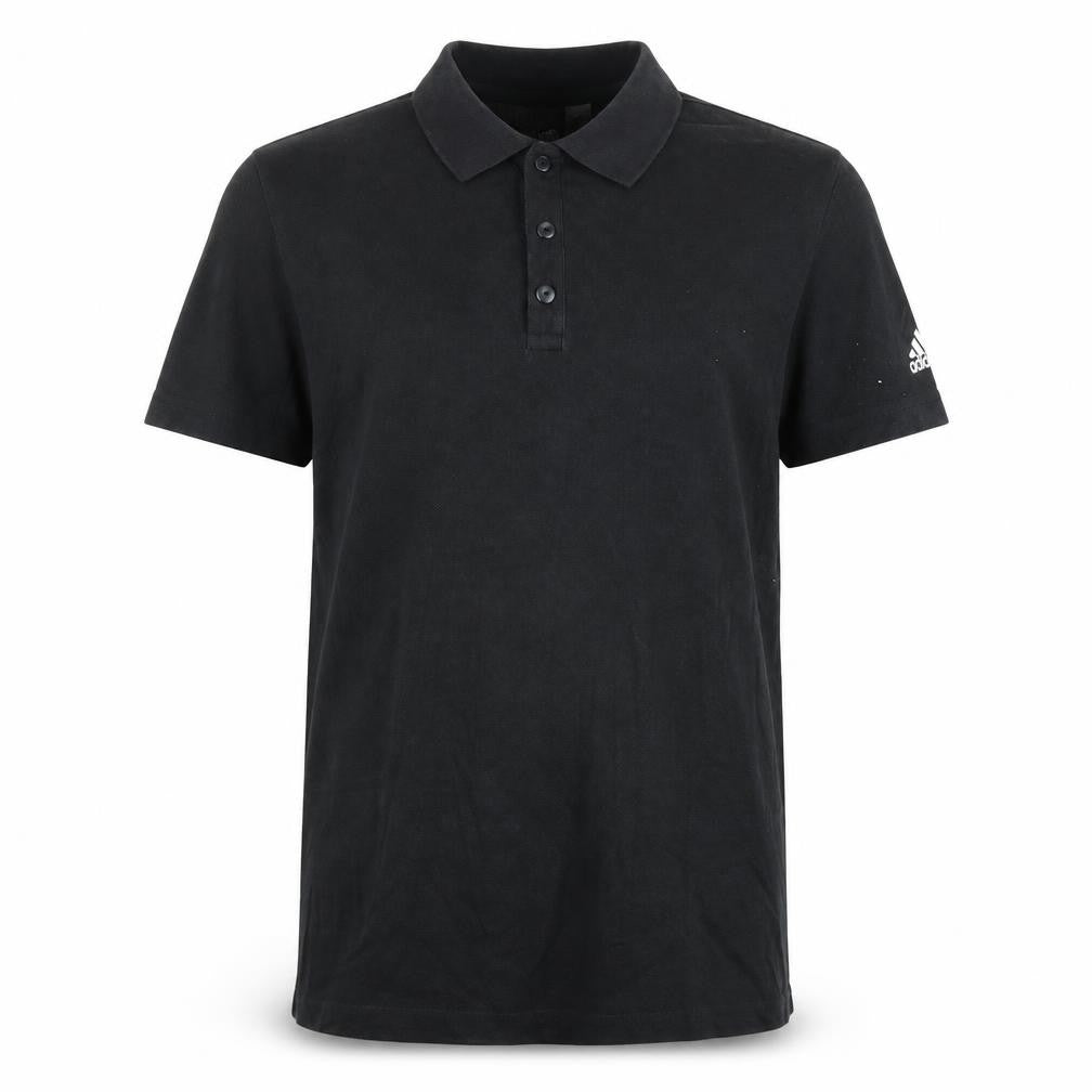 Mens UK Size M adidas Cotton Blend Polo Shirt