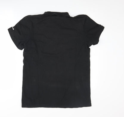 Adidas Men's Black Polo Shirt M - Classic Casual Style