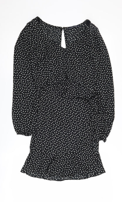 Abercrombie & Fitch Women's Black XS Polka Dot Dress