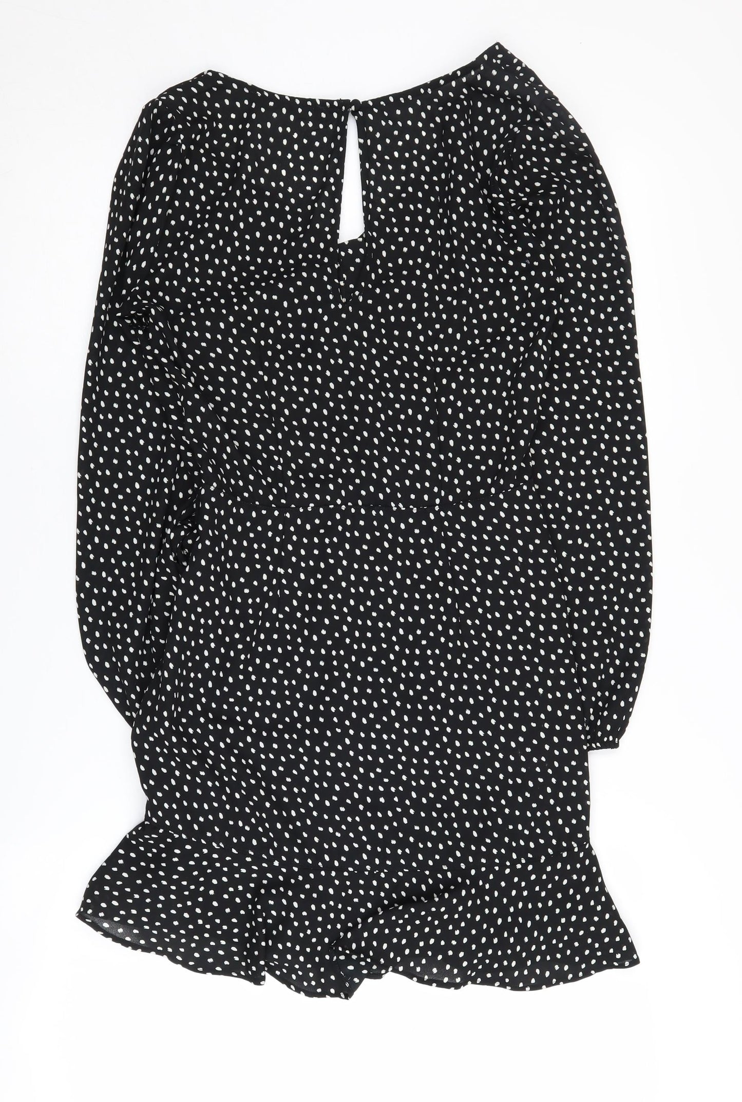 Abercrombie & Fitch Women's Black XS Polka Dot Dress