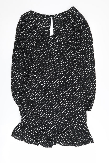 Abercrombie & Fitch Women's Black XS Polka Dot Dress