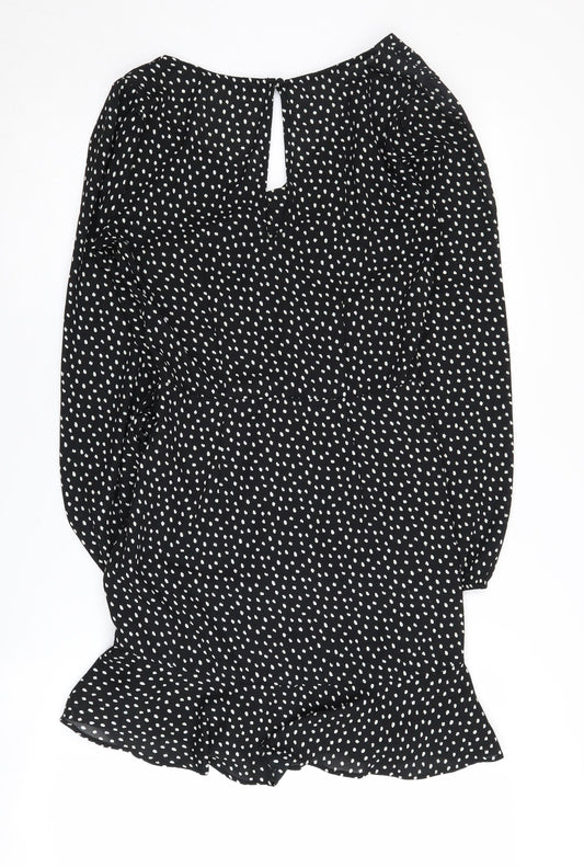 Abercrombie & Fitch Women's Black XS Polka Dot Dress