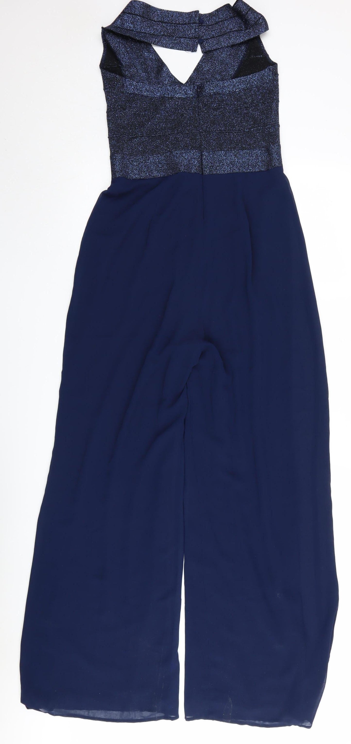 Lipsy Women's Blue Jumpsuit, Size 12, Party Style