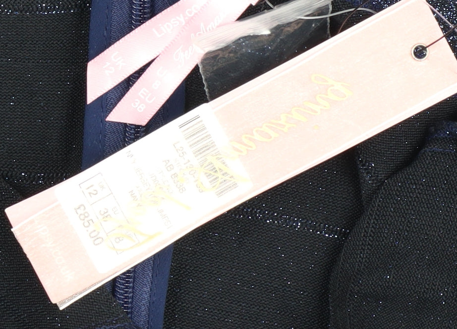 Lipsy Women's Blue Jumpsuit, Size 12, Party Style