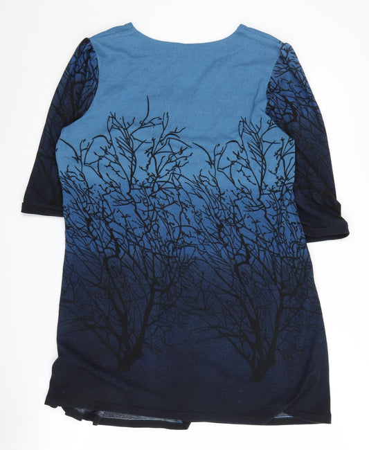 Izabel London Women's Blue Shift Dress Size 16