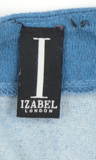 Izabel London Women's Blue Shift Dress Size 16