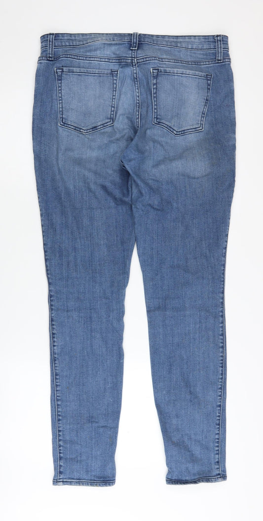 Gap Women's Blue Skinny Jeans Size 14