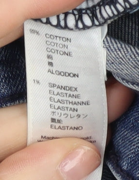 Gap Women's Blue Skinny Jeans Size 14