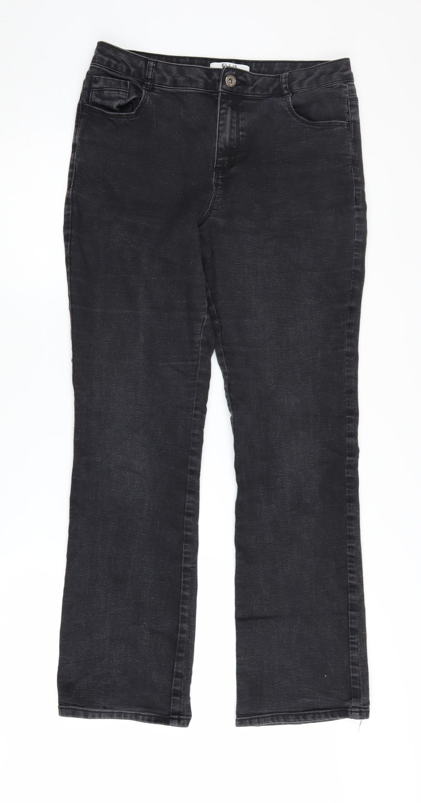 Dorothy Perkins Women's Black Straight Jeans Size 12