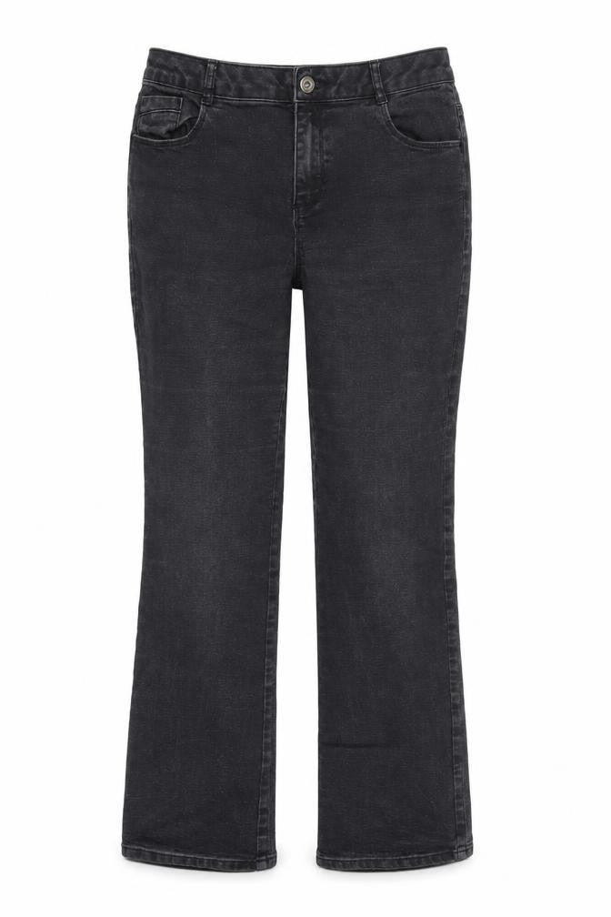 Womens UK Size 12 Dorothy Perkins Regular Fit Straight Black Jeans