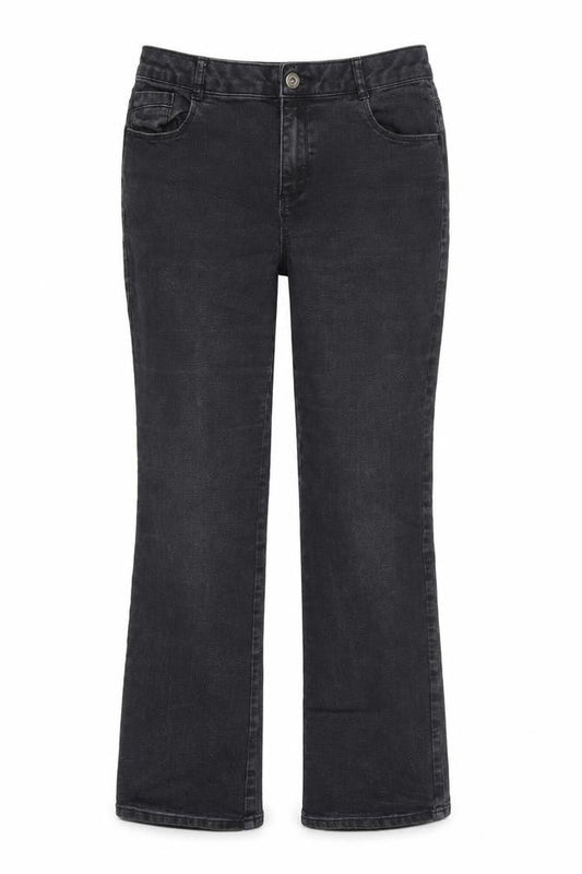 Womens UK Size 12 Dorothy Perkins Regular Fit Straight Black Jeans