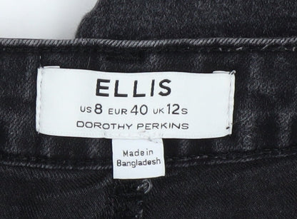 Dorothy Perkins Women's Black Straight Jeans Size 12