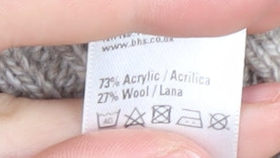 Trait Men's Beige Cable-Knit Henley Jumper Size M