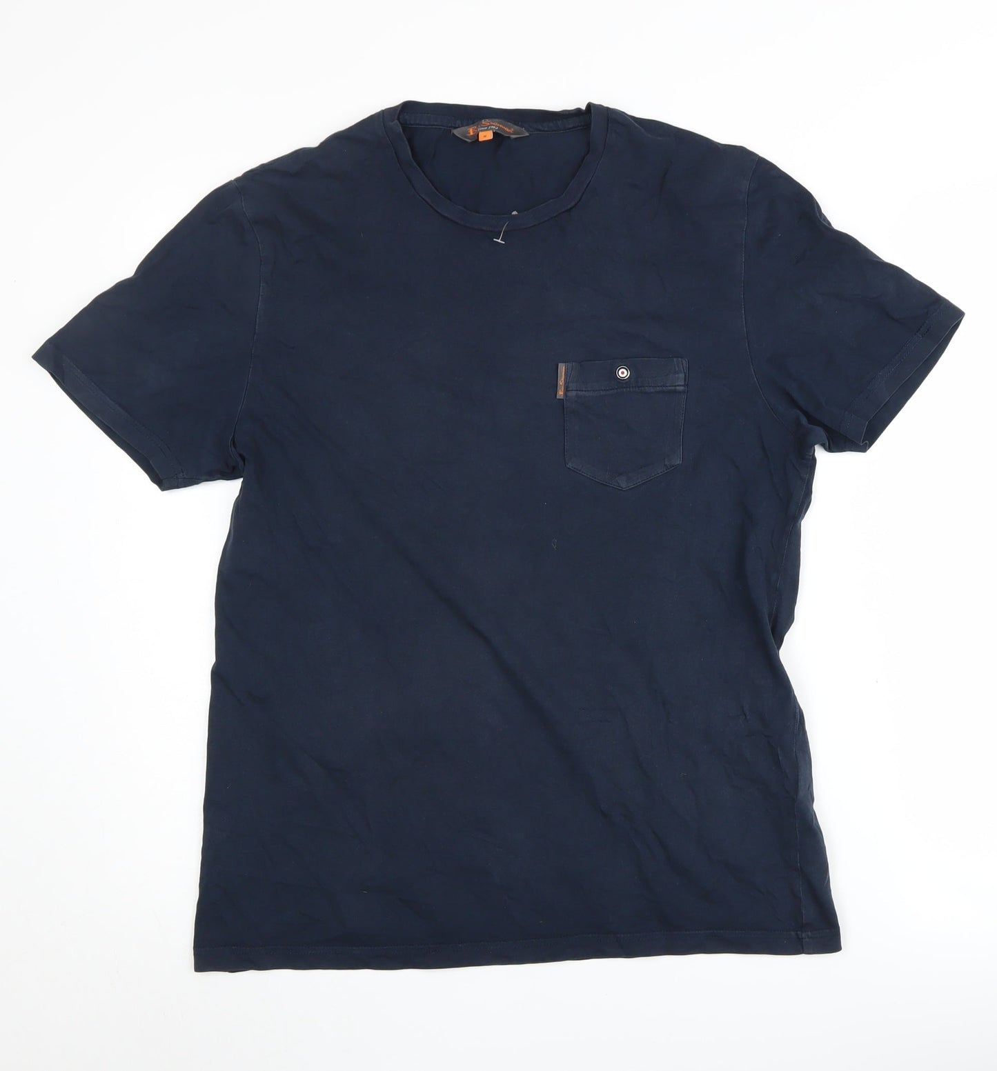 Mens UK Size M Ben Sherman Blue  T-Shirt