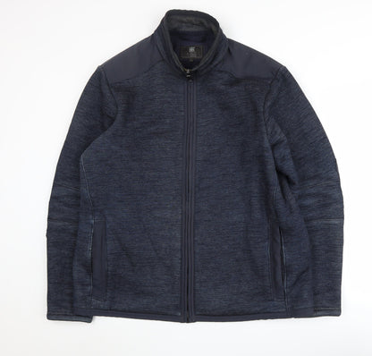 Mens UK Size L Marks and Spencer Blue Basic Jacket