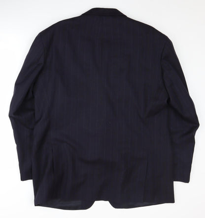 Mens UK Size 46 St Michael Regular Blue Suit Jacket