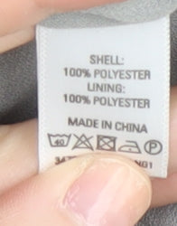 Oasis Women's Black Animal Print Shift Dress - Size 8