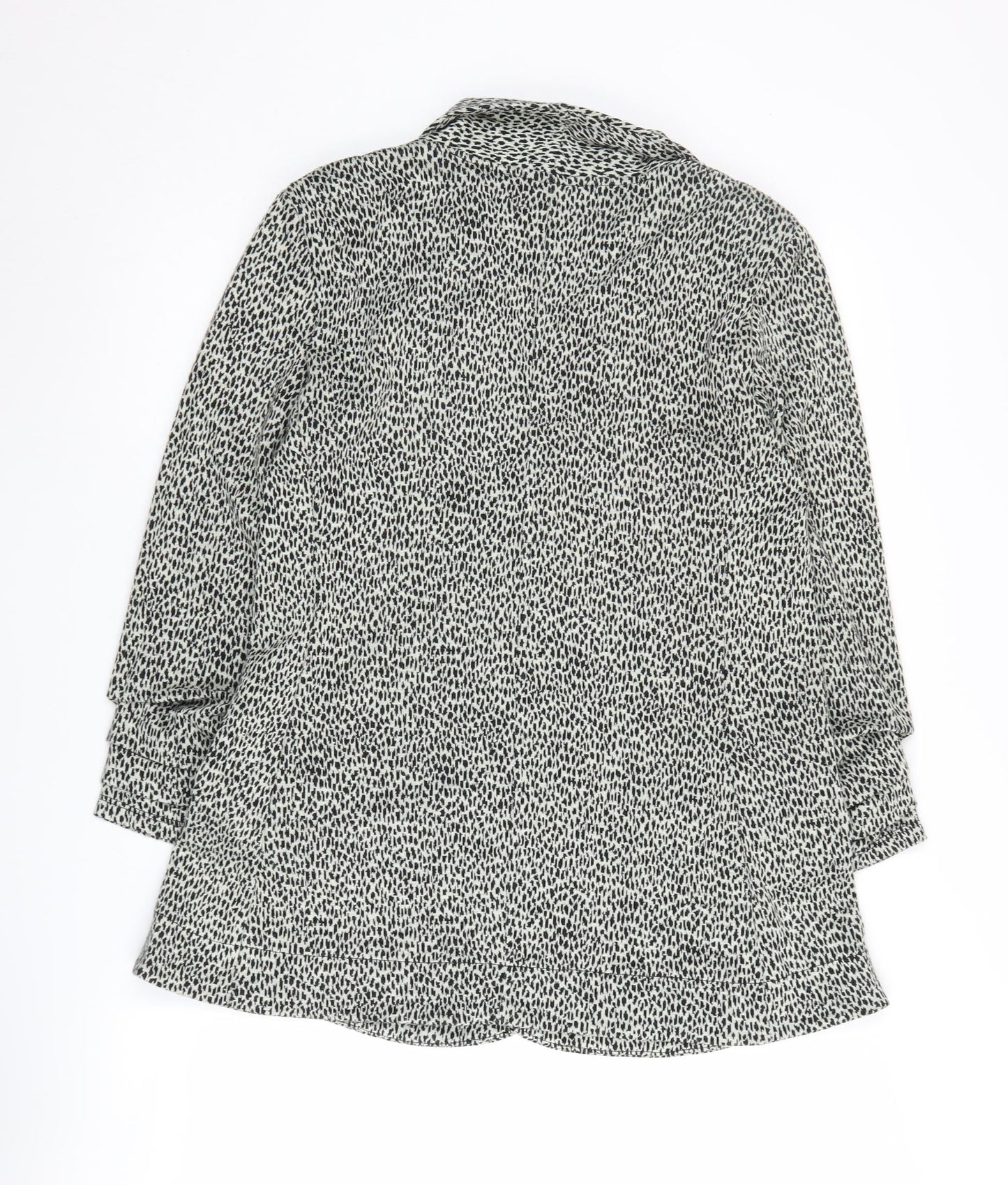 Next Women's Grey Animal Print Blazer Size 14