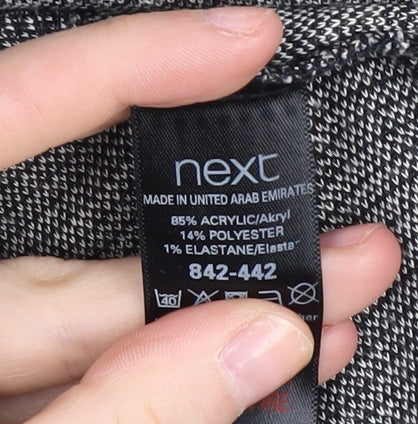 Next Women's Grey Animal Print Blazer Size 14