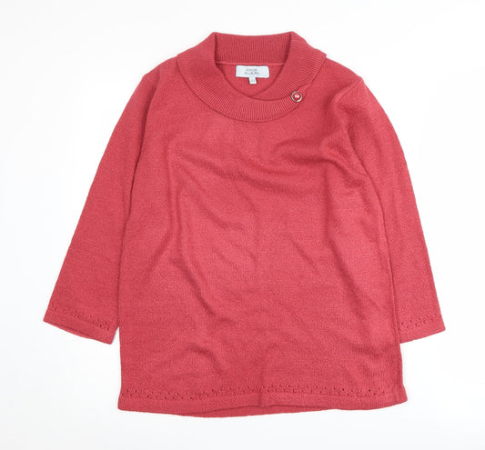 Honor Millburn Women's Red Pullover Jumper, Size 10