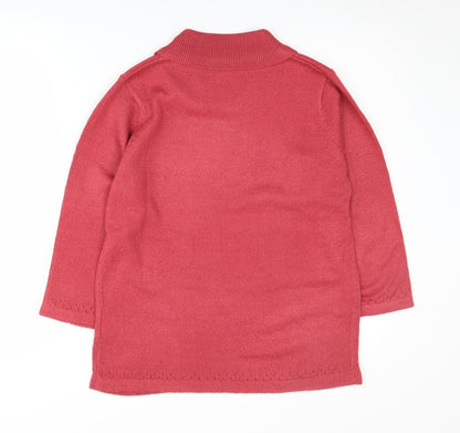 Womens UK Size 10 Honor Millburn Red Pullover Jumper