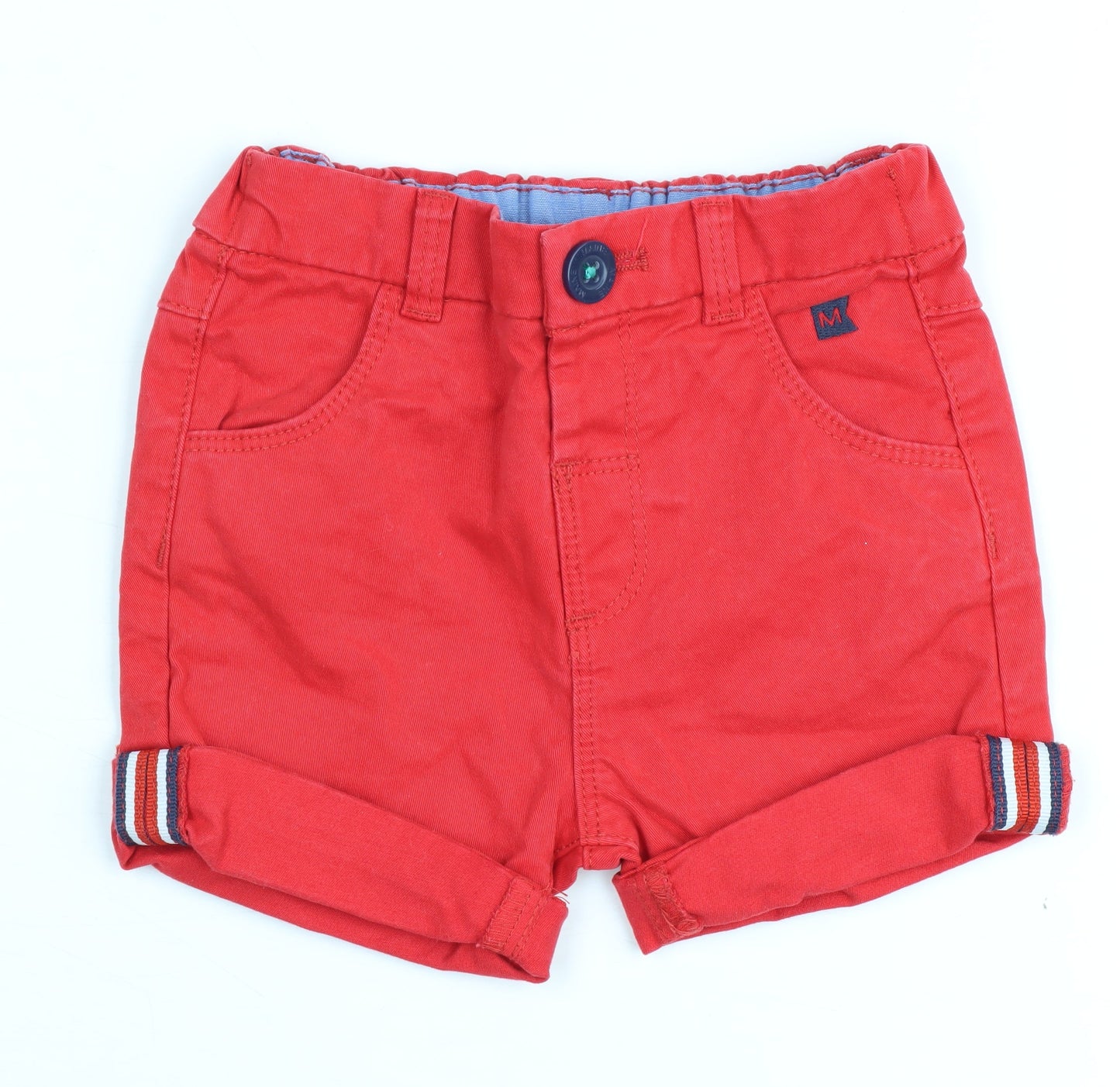 Maine New England Unisex Red Shorts 3-6 Months
