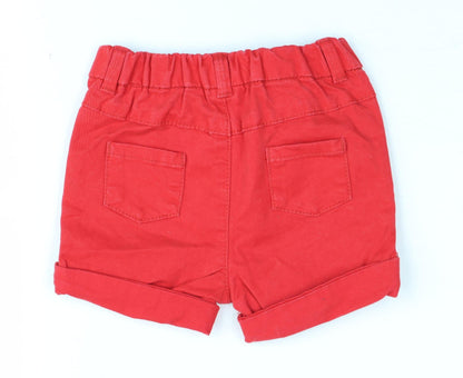 Maine New England Unisex Red Shorts 3-6 Months