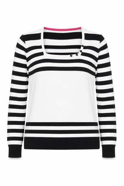 Womens UK Size 16 M&Co Black Pullover Jumper