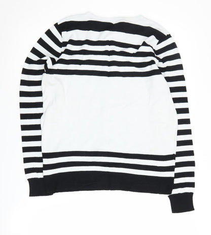 Womens UK Size 16 M&Co Black Pullover Jumper