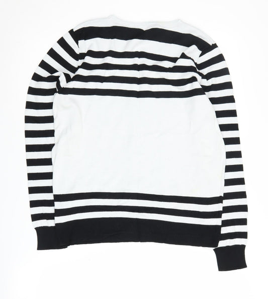 Womens UK Size 16 M&Co Black Pullover Jumper