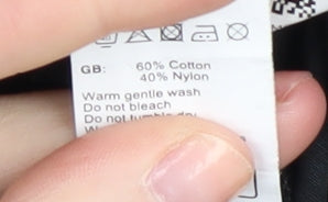 New Look Men's Black Cargo Trousers Size 32S