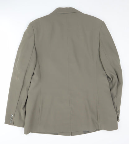 Klass Collection Women's Grey Blazer, Size 16, Business