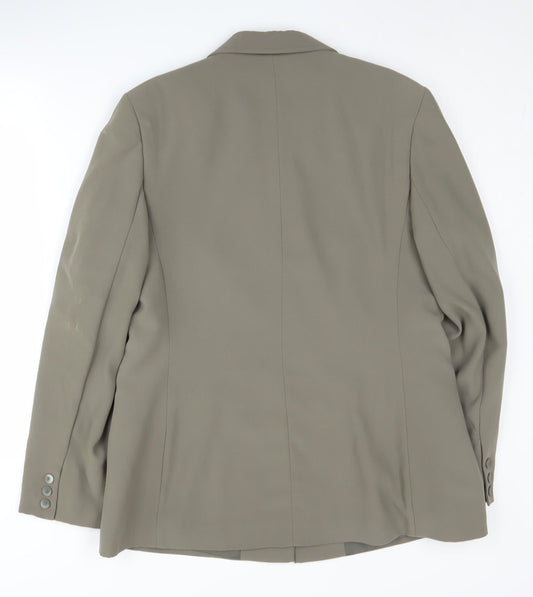 Klass Collection Women's Grey Blazer, Size 16, Business