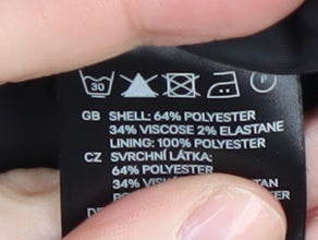 H&M Women's Check Blazer Multicoloured Size 6