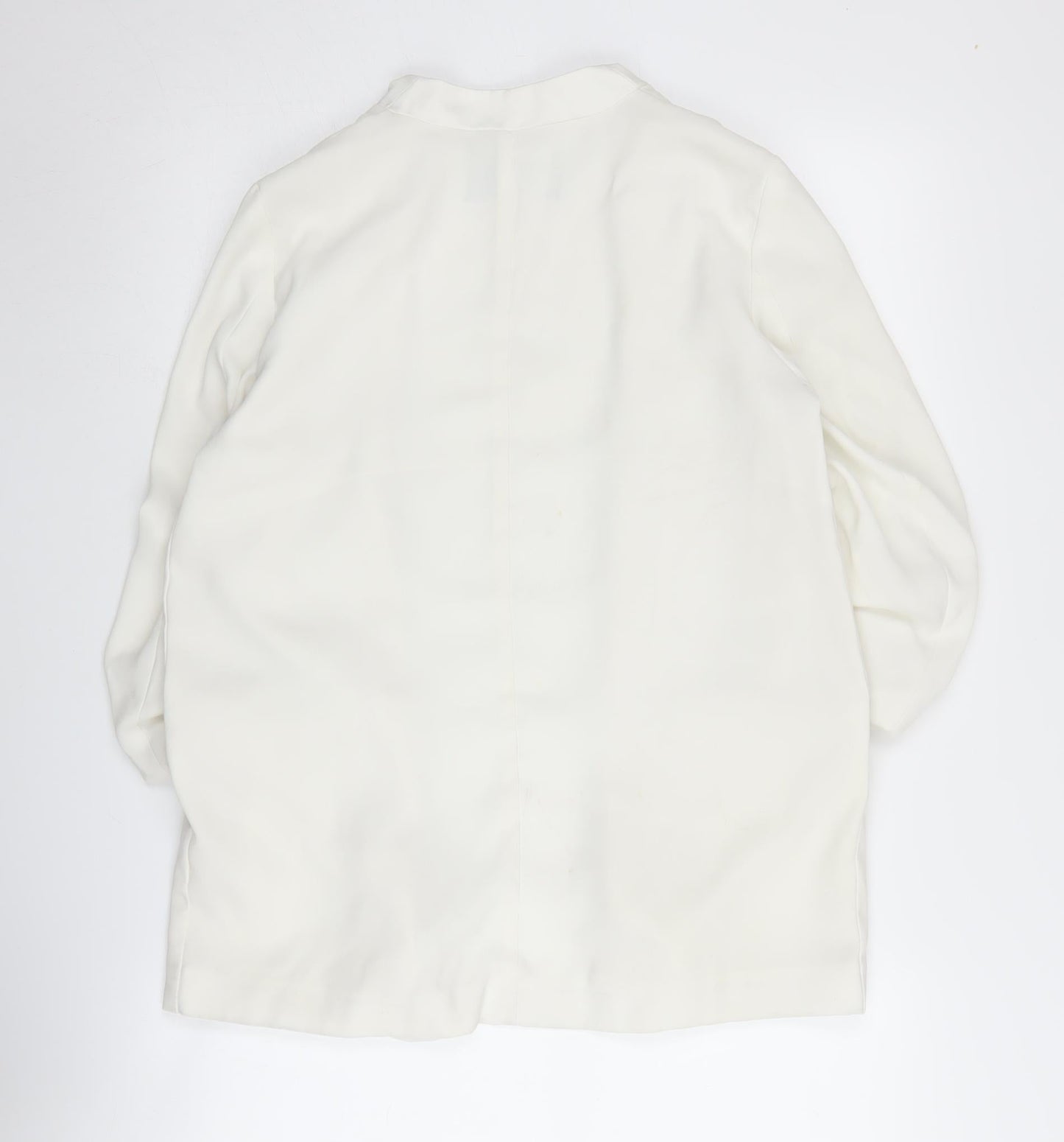 River Island Women's White Blazer Size 10