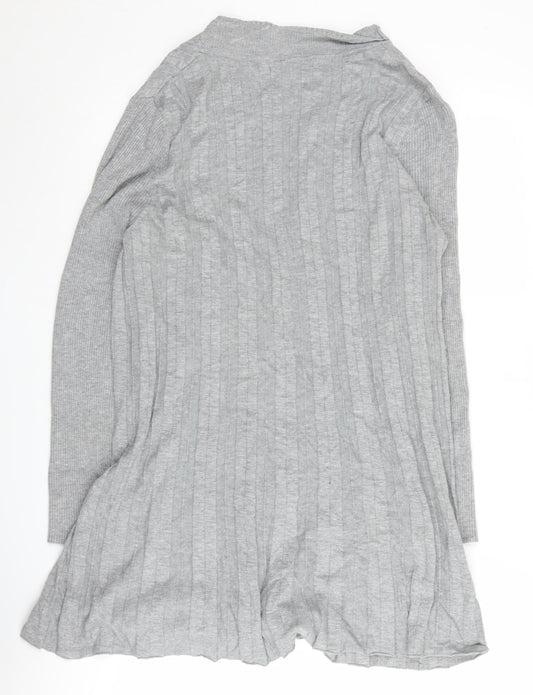 David Emanuel Women's Grey Cardigan M Long Sleeve