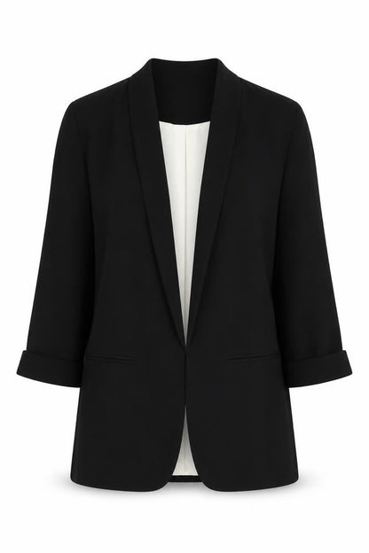 Womens UK Size 10 New Look Regular Black Blazer