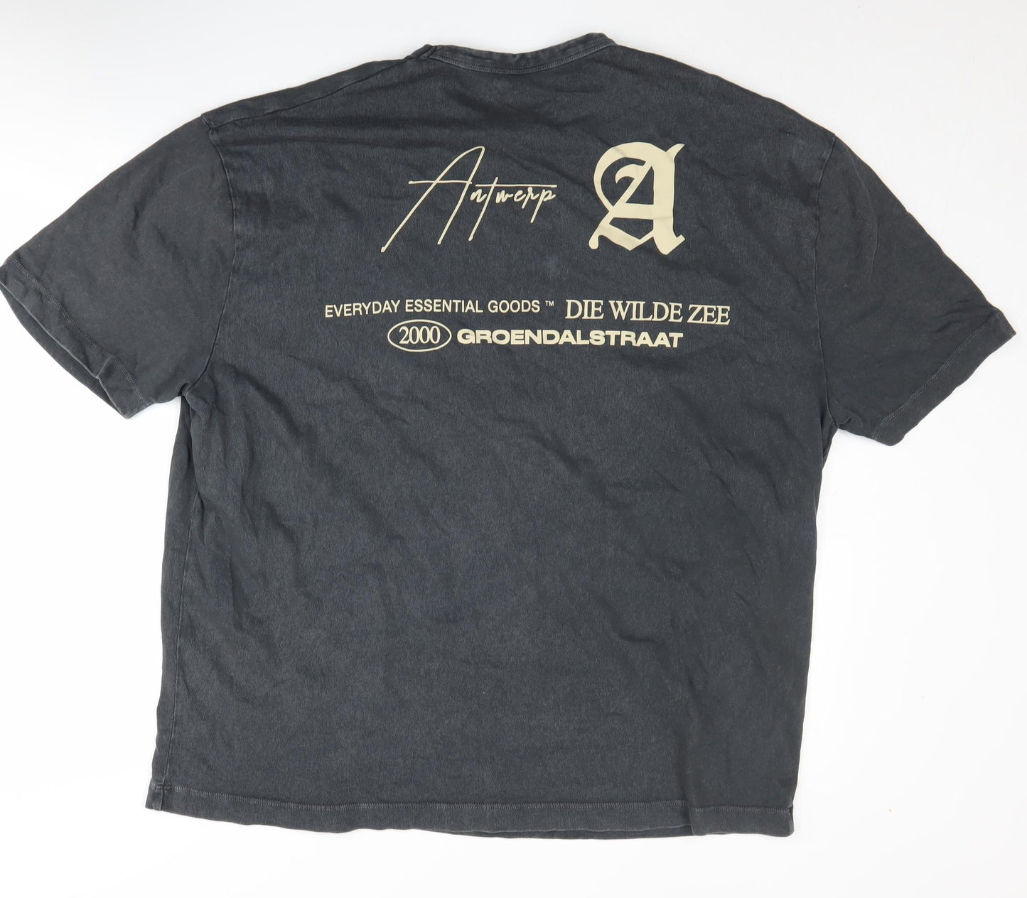 Mens UK Size L ASOS Black  T-Shirt