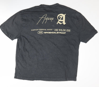 Mens UK Size L ASOS Black  T-Shirt