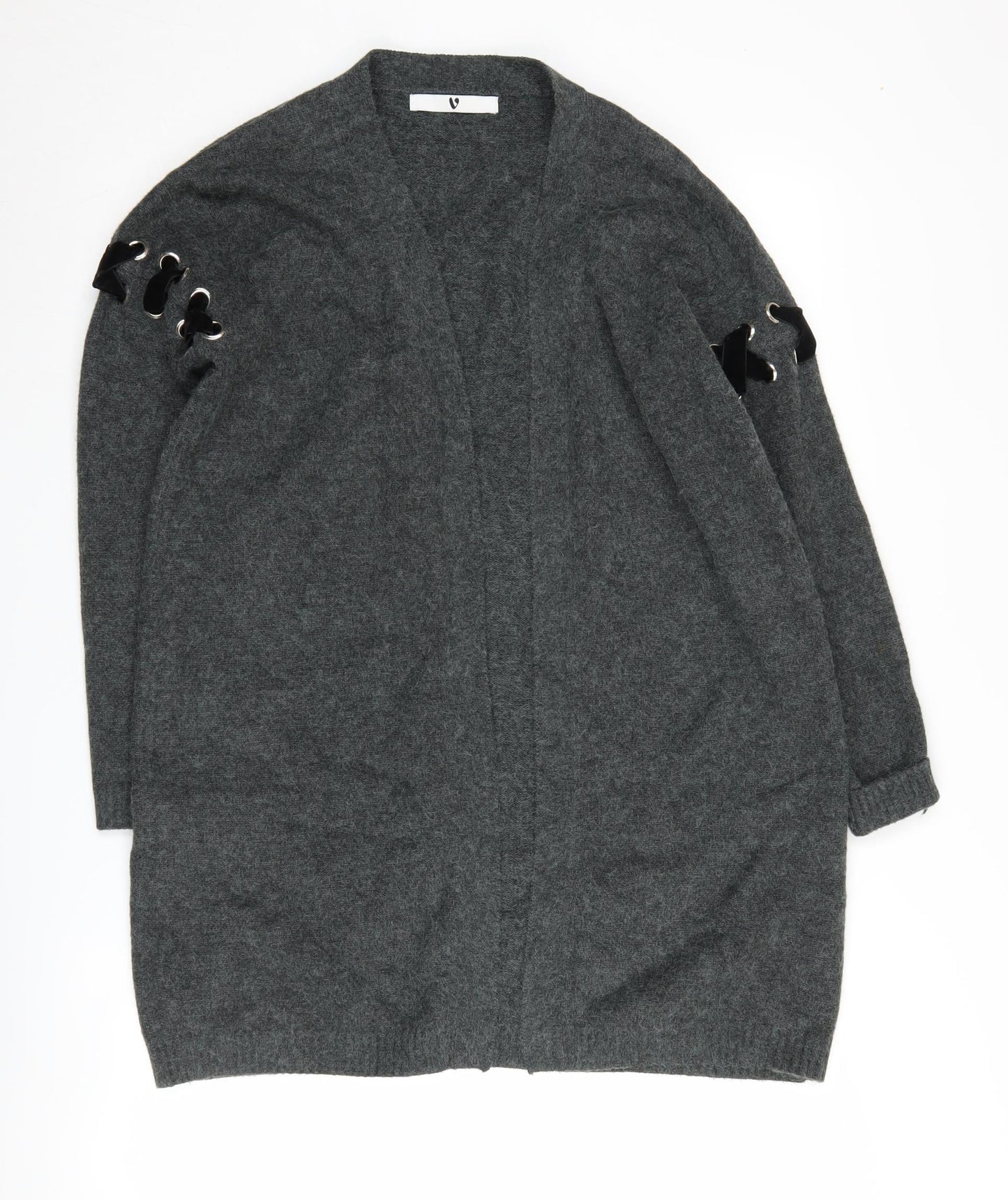 Womens UK Size 8 V by Very Grey Cardigan Jumper