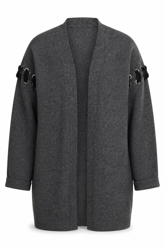 Womens UK Size 8 V by Very Grey Cardigan Jumper
