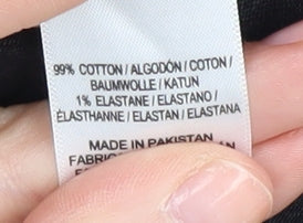 Dorothy Perkins Women’s Black Knee Length Pencil Skirt UK 14